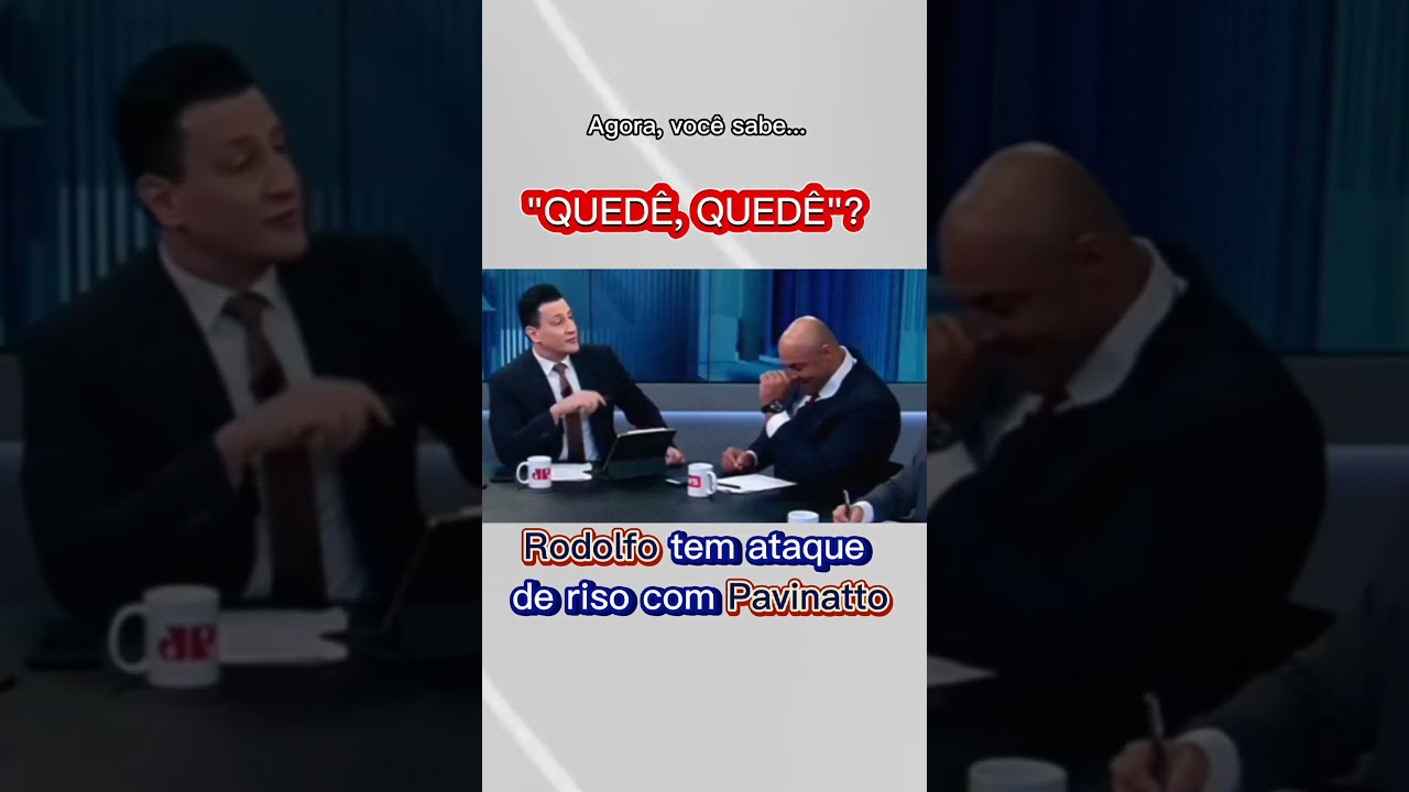 Pavinatto provoca ataque de riso em Rodolfo #shorts #short