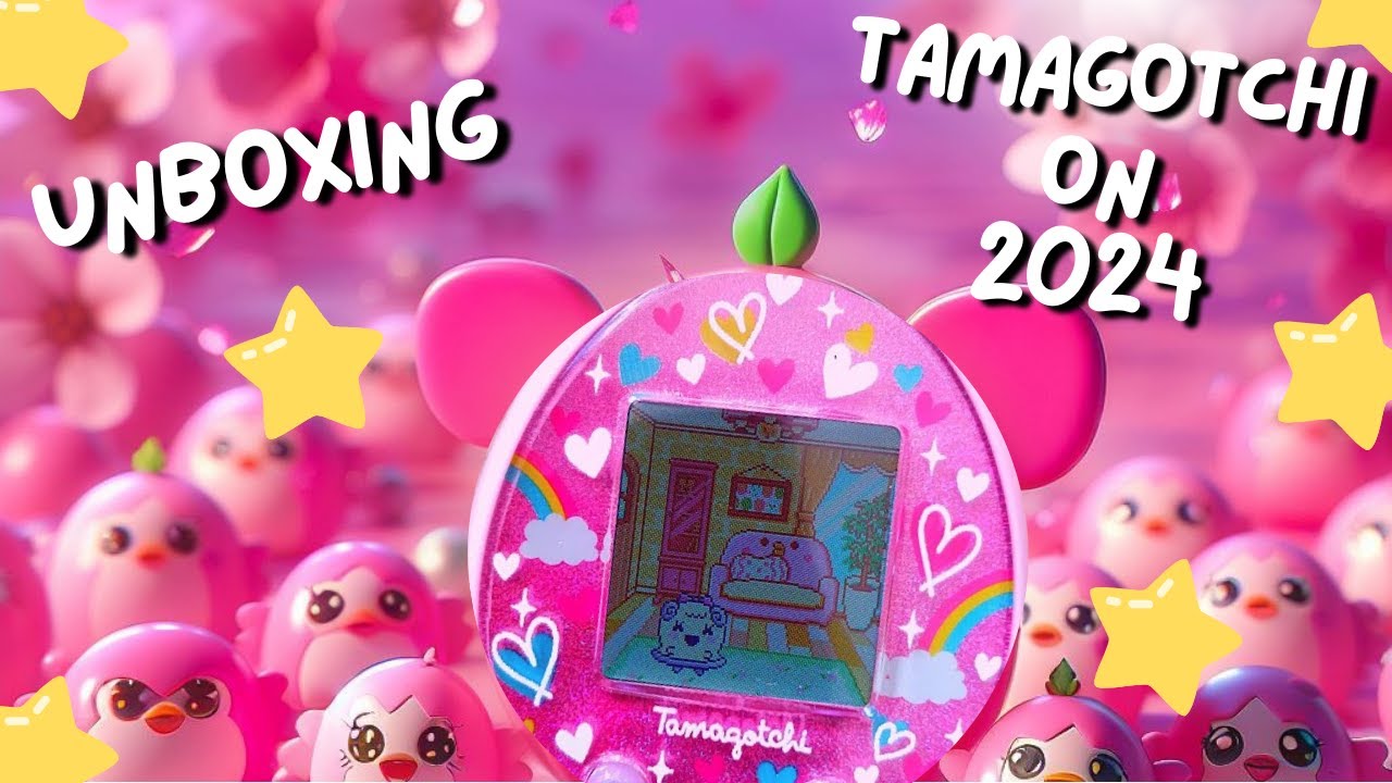 🥚✨TAMAGOTCHI UNBOXING 2024 + Enseño las FUNCIONES de mi NUEVO TAMAGOTCHI