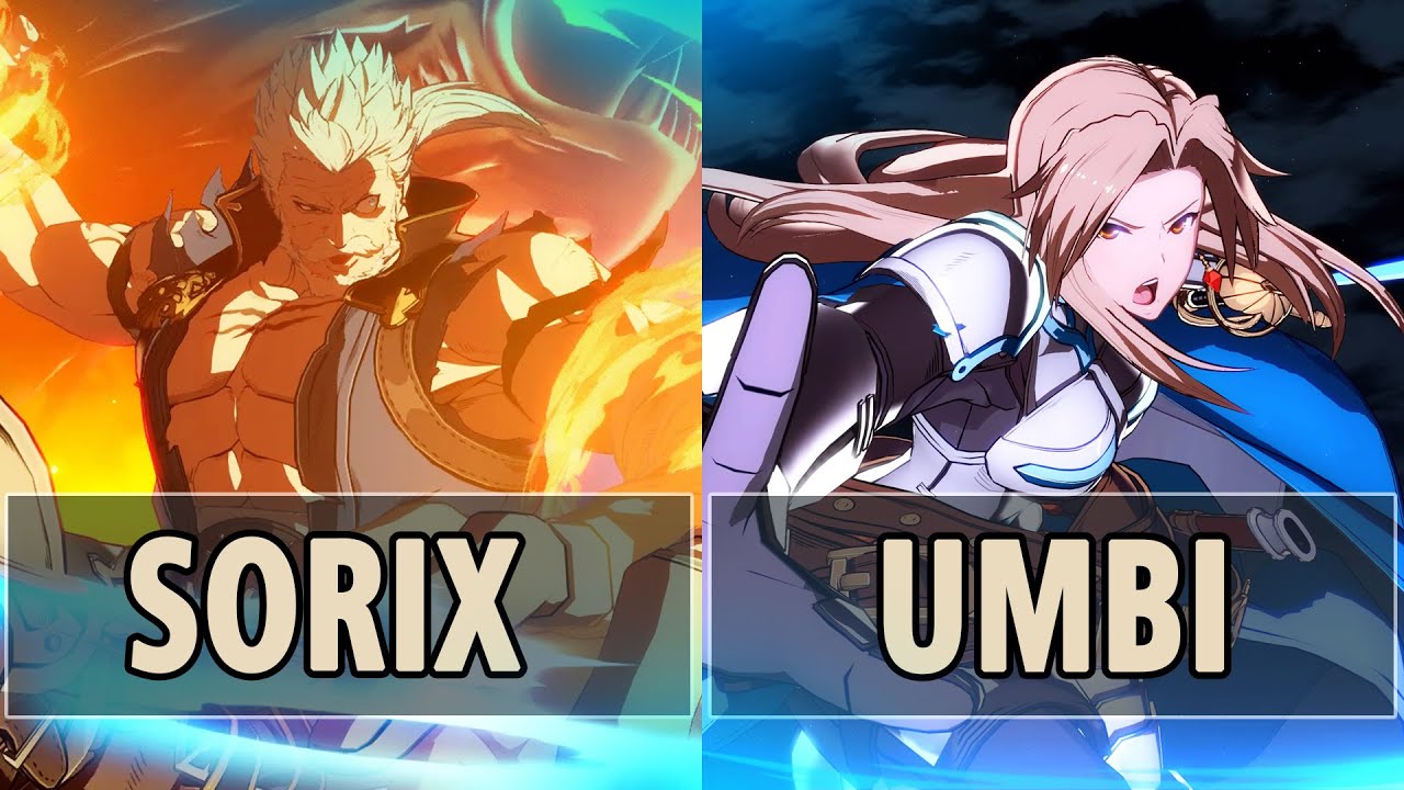 GBVSR: [TIER] Sorix (Soriz) Vs Umbi (Katalina) | High Level Gameplay.