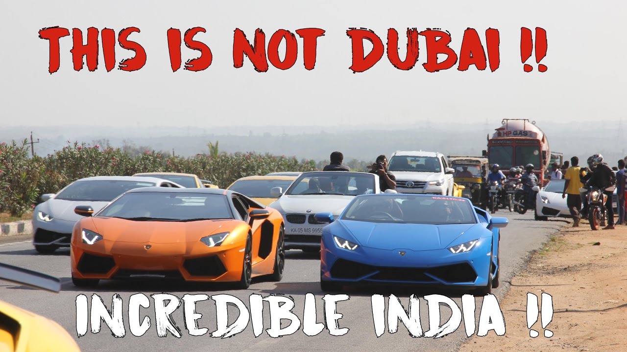 17 Lamborghinis Drive 400KMS in India | #124
