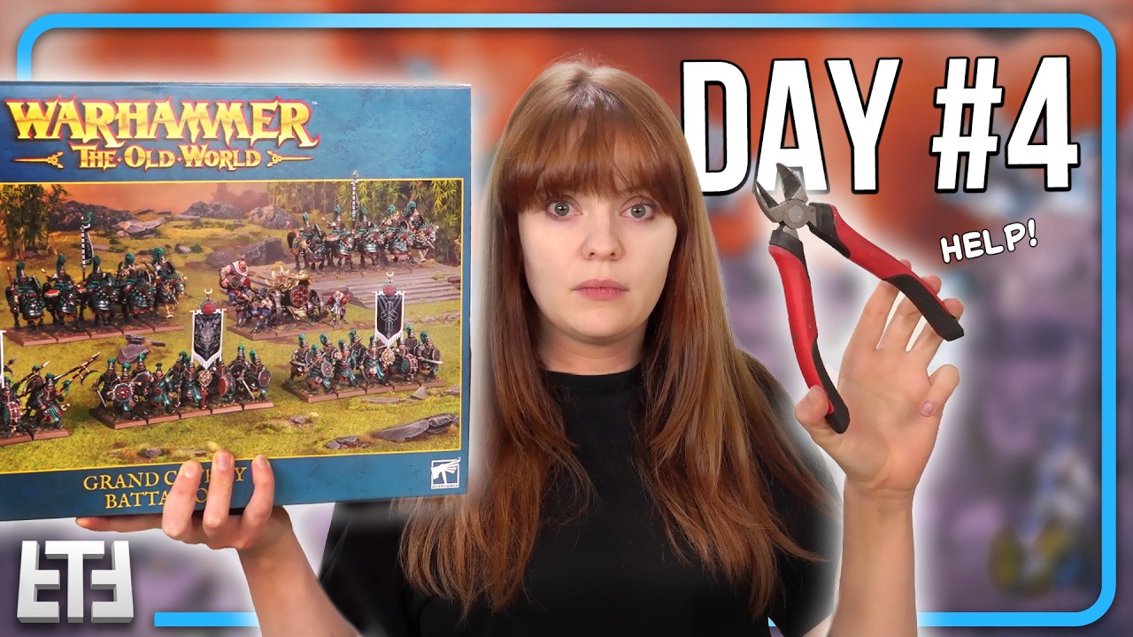 Kitbashing an entire Warhammer ARMY in 4 days