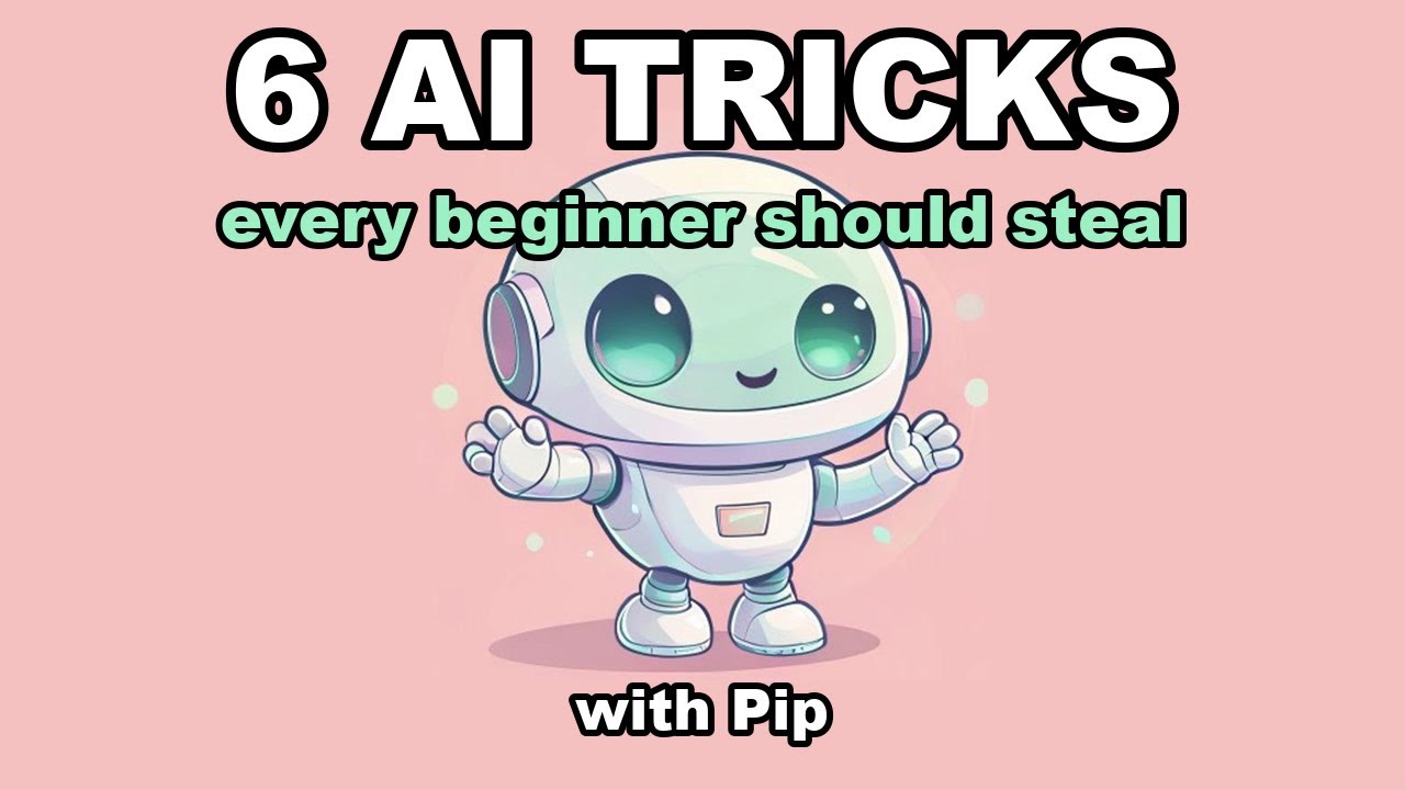 6 AI tricks every beginner should know (with Pip)