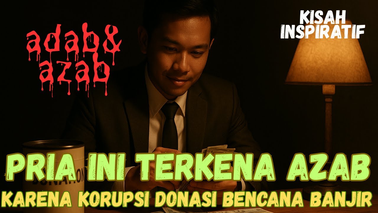 AZAB KORUPSI DONASI BENCANA !!! LELAKI INI MENYALAHGUNAKAN DANA DONASI UNTUK BERSENANG SENANG.....