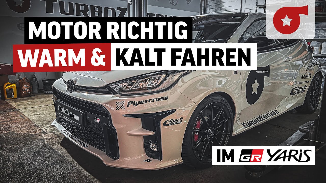 Wie fährt man einen Motor richtig warm und wieder kalt?