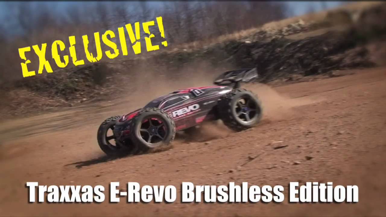 Traxxas E-Revo Brushless Edition 65mph!