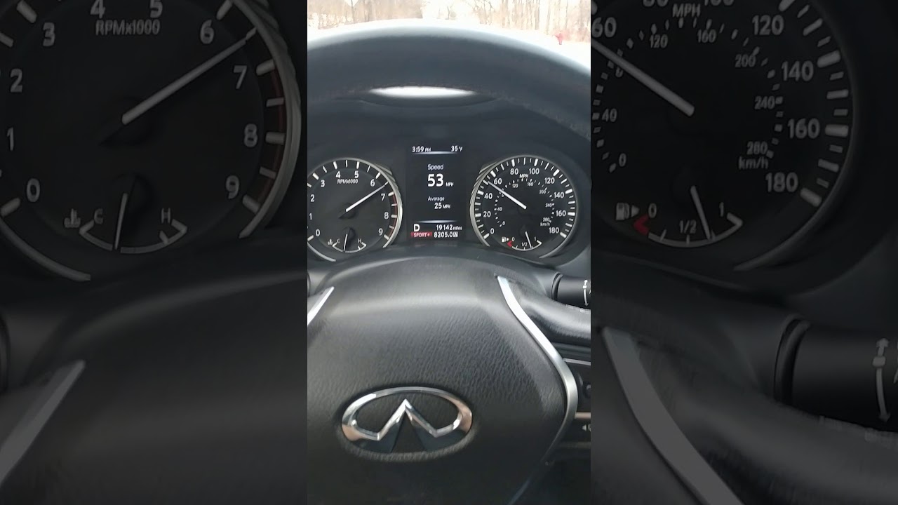 2018 Infiniti q50 sport acceleration 0-60