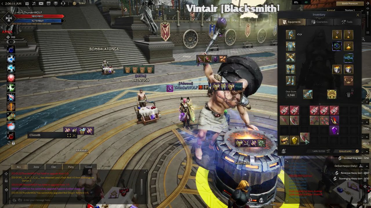 Rise Online  Red dragon silahlar upgrade