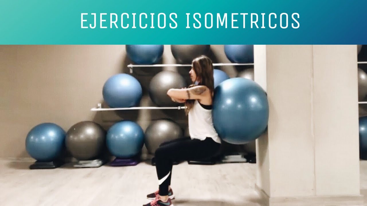 8 EJERCICIOS ISOMETRICOS con FITBALL