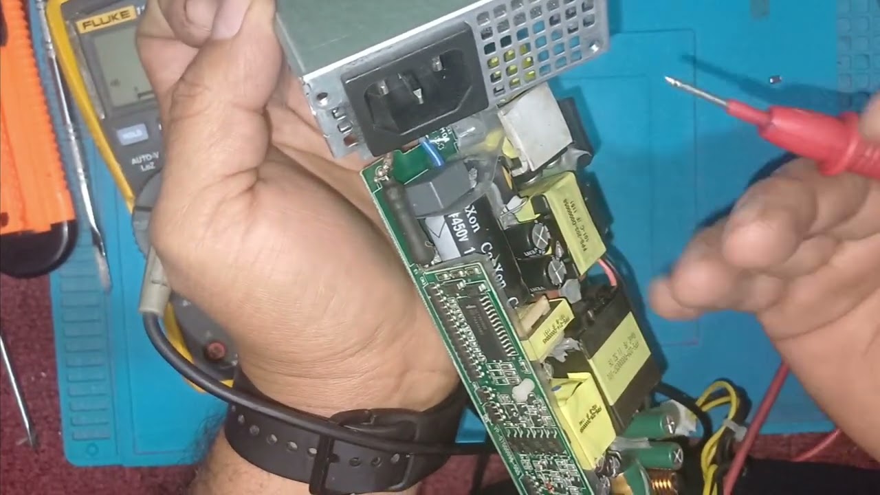 FALLA EN FUENTE DELL OPTIPLEX  790, FUENTE CON DIODO SMD EN CORTO.