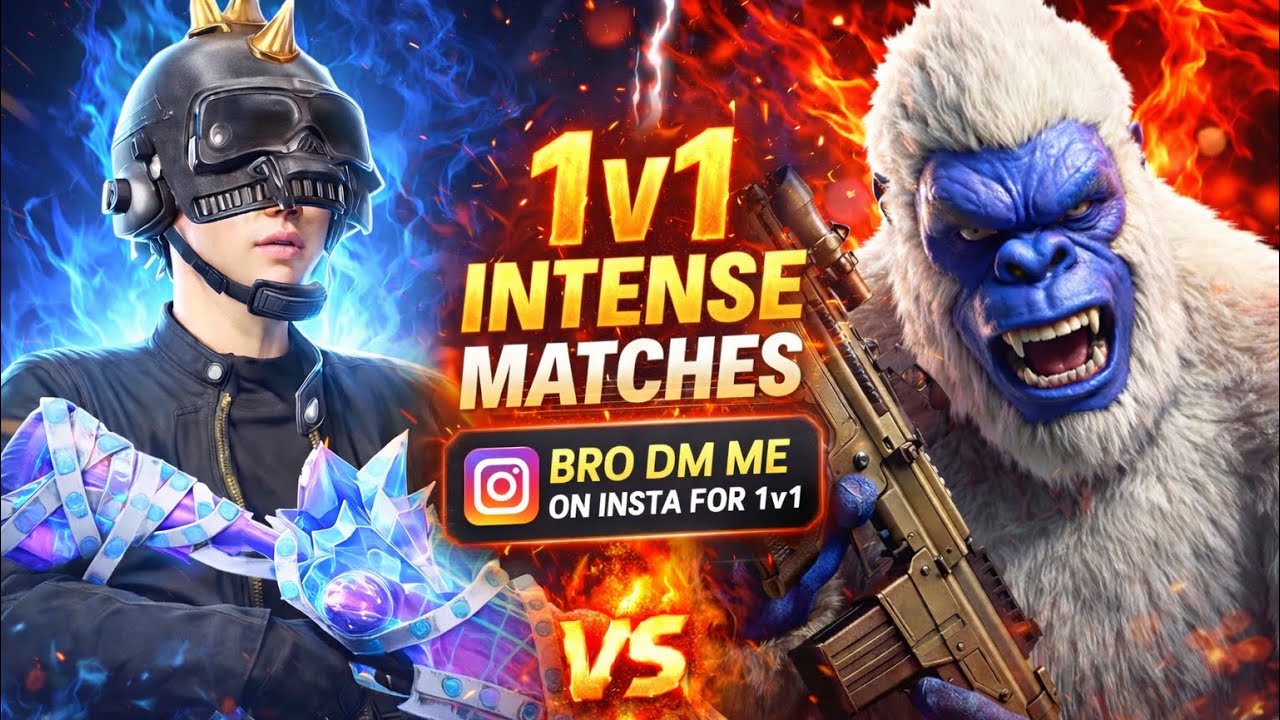 1v1 Intense Match 🥵 | Bro DM Me on Insta for Challenge