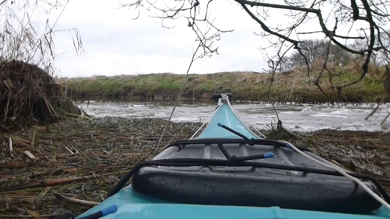 Rund um Dunum (Ostfriesland) mit dem Kajak (HD)