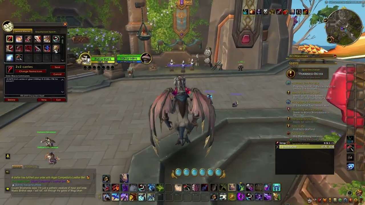 Subtlety Rogue PvP Burst Guide 11.1 The War Within