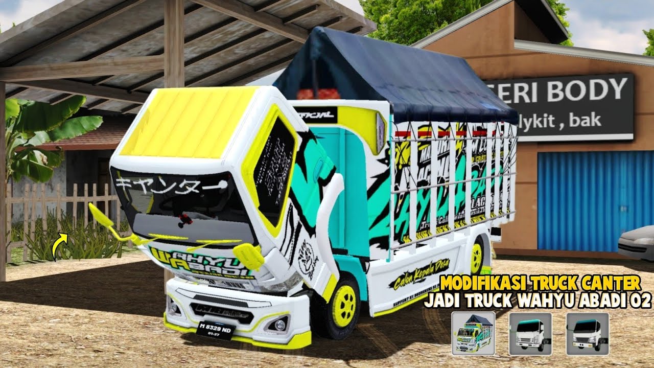 Naik Truck Oleng Wahyu Abadi 02 Muat Cabai Segar😯ES Truck Simulator ID