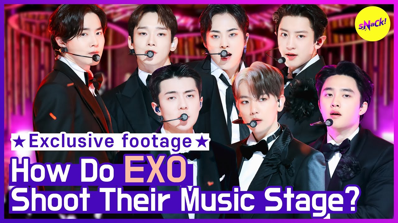 [ЭКСКЛЮЗИВ] Как EXO снимают свою музыкальную сцену? (АНГ)