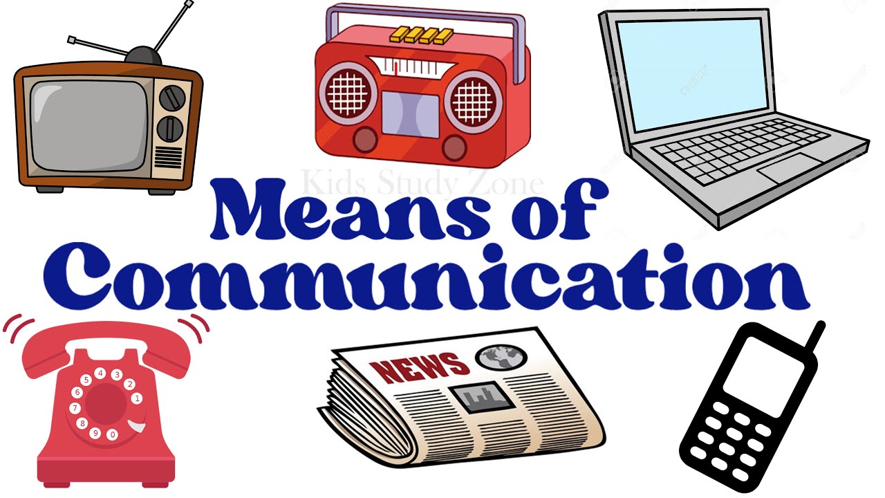 Means of Communication | Means of communication for kids | Educational video for kids