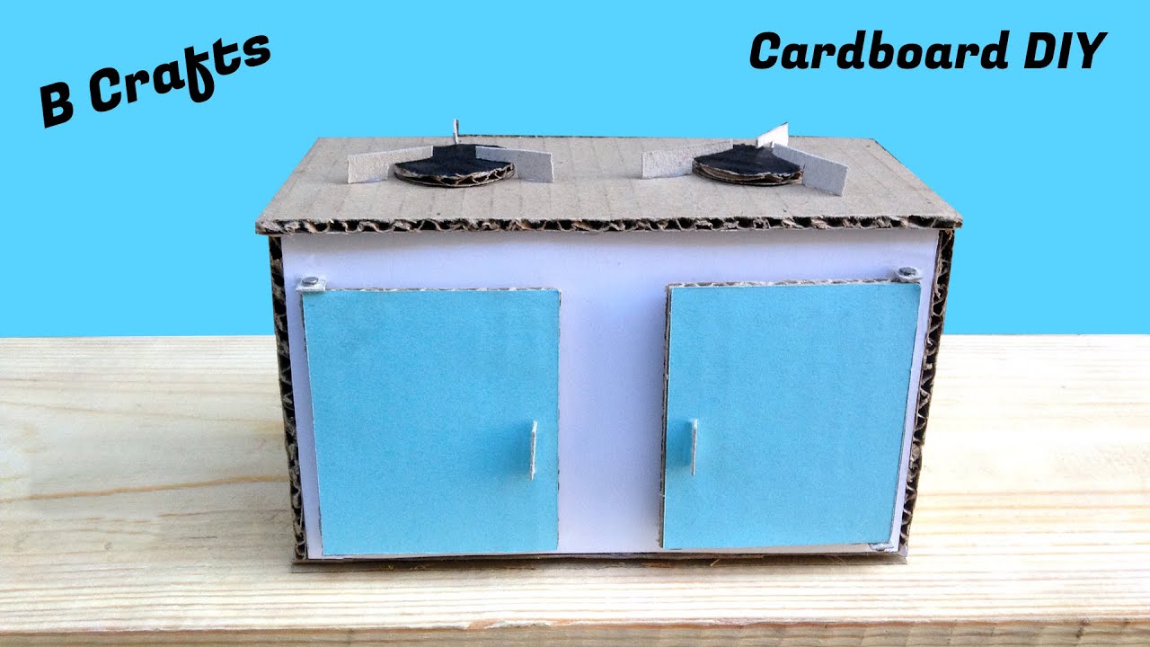 Amazing Mini Stove with Cardboard - DIY Craft