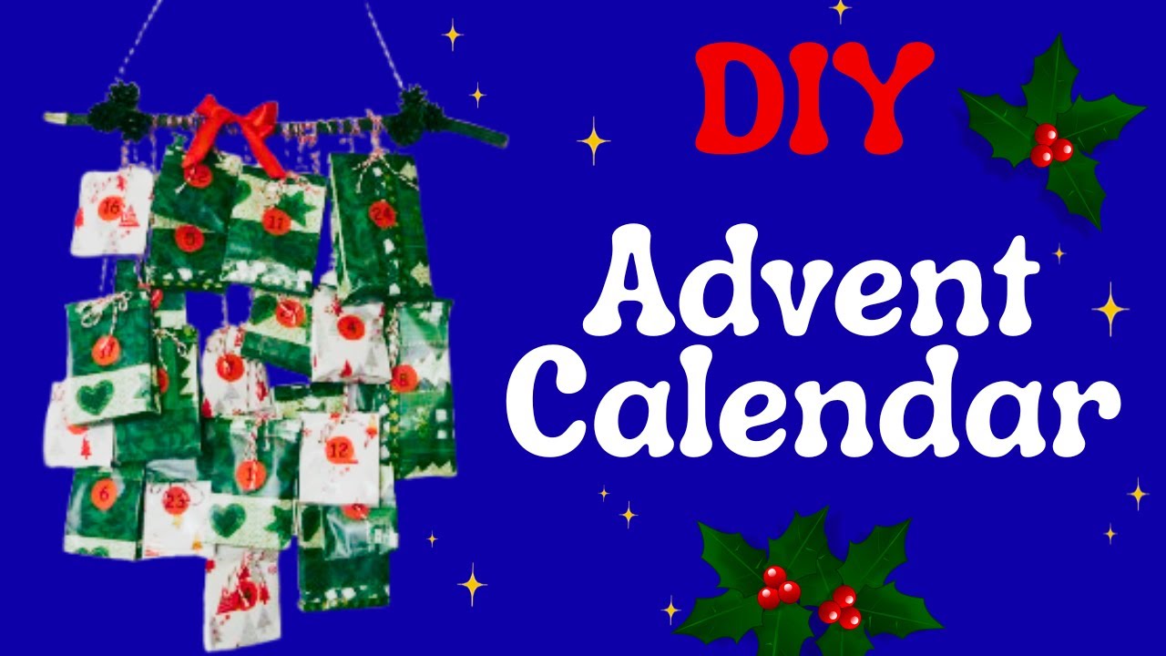 DIY: How to make an advent calendar