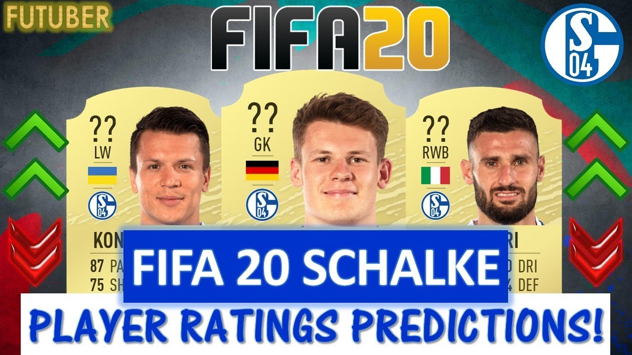 FIFA 20 | SCHALKE PLAYER RATINGS!! FT. NUBEL, CALIGIURI, KONOPLYANKA ETC... (FIFA 20 RATINGS)