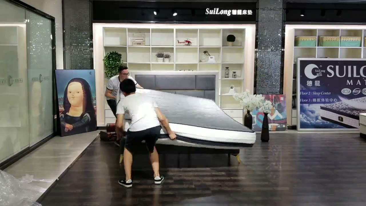 MODEL SL2019 FOAM ENCASED MATTRESS UNPACK VEDIO