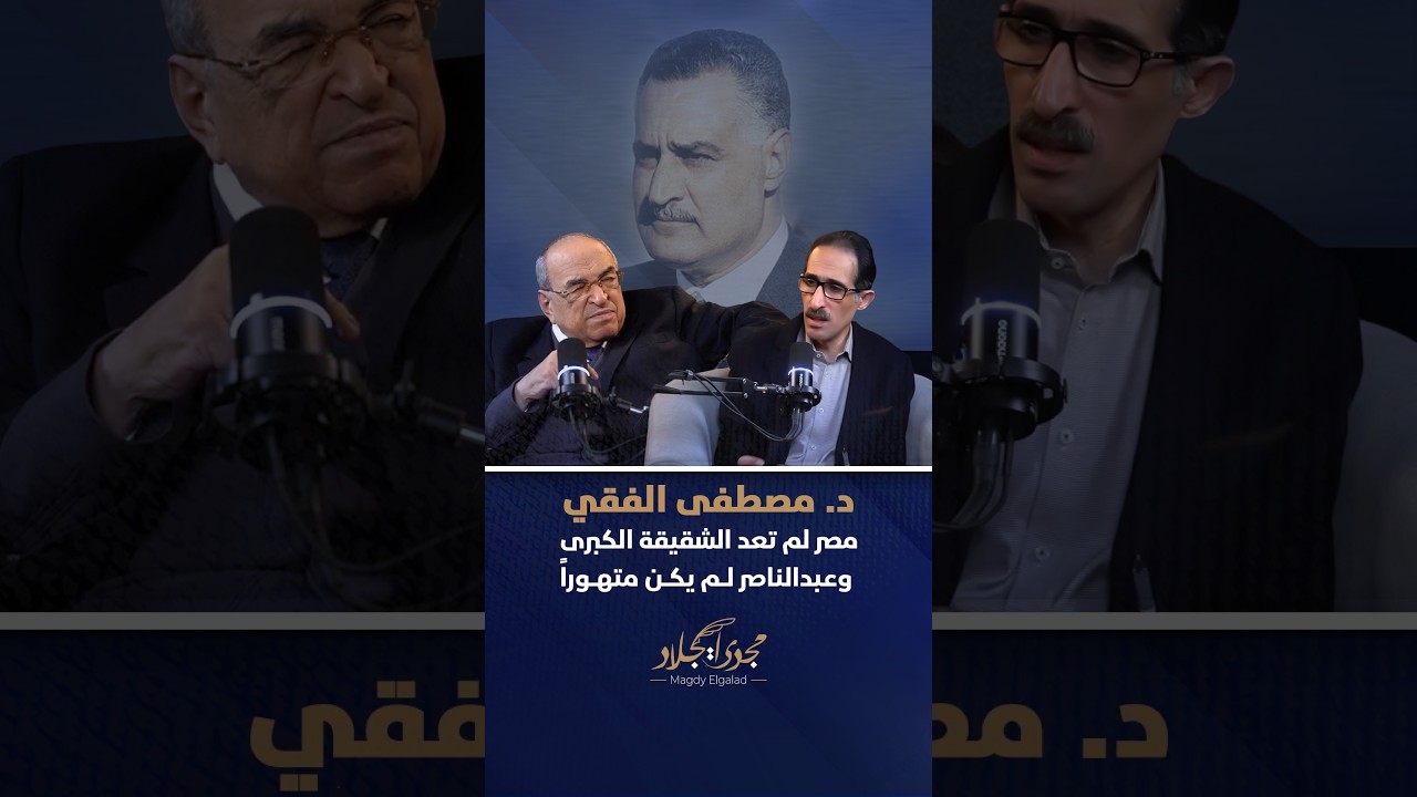 د. مصطفى الفقي مصر لم تعد الشقيقة الكبرى وعبدالناصر لم يكن متهوراً