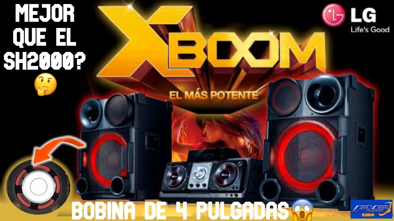 BAJOS DE VERDAD😯🥊 LG CM9730💪🏼EL PRIMER XBOOM (RetroReview + Prueba de sonido)