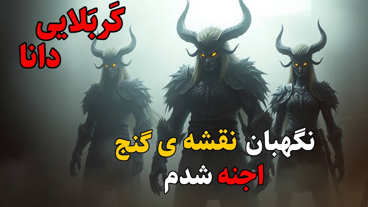 داستان ترسناک:کربلایی دانا(مراقبت از نقشه ی گنج اجنه)من مراقب نقشه ی گنج اجنه بودم اونا مراقب زندگیم