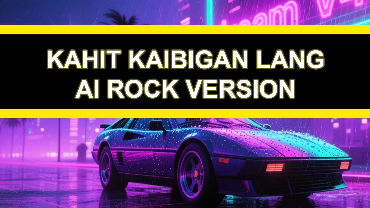 Kahit kaibigan lang AI Rock Version - Sir Rsky