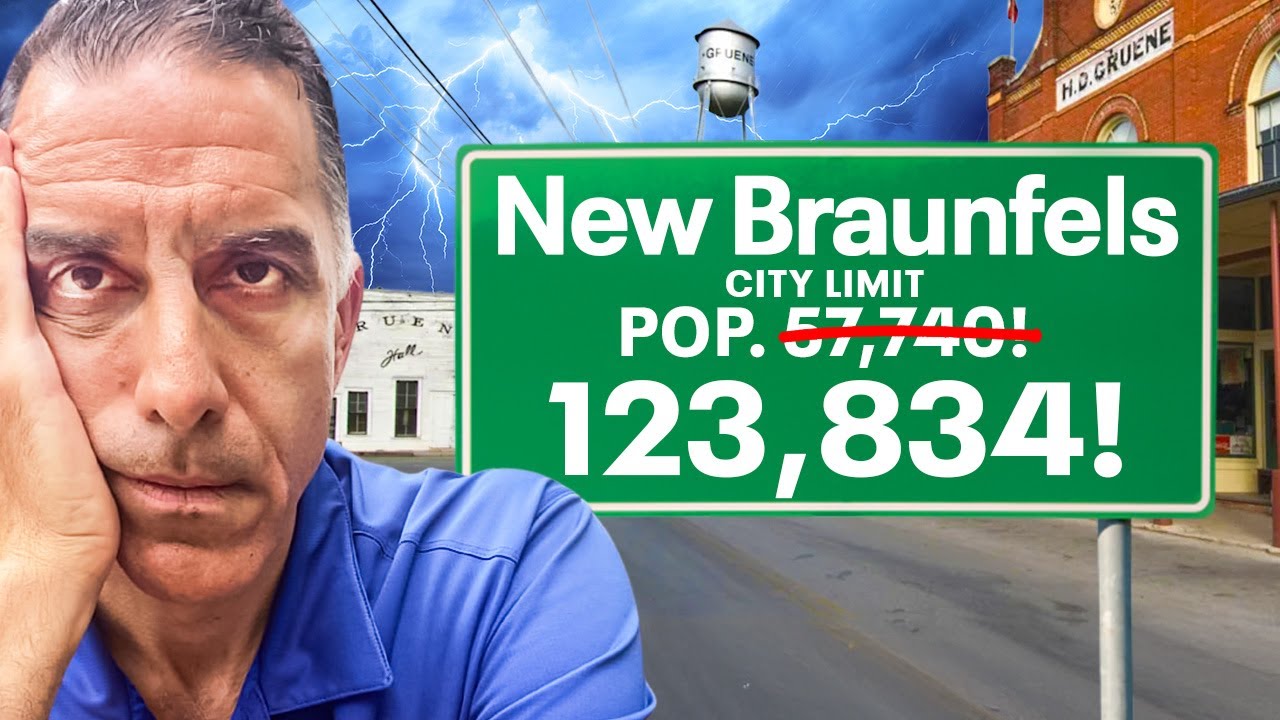 New Braunfels Population EXPLOSION! Small Town GONE