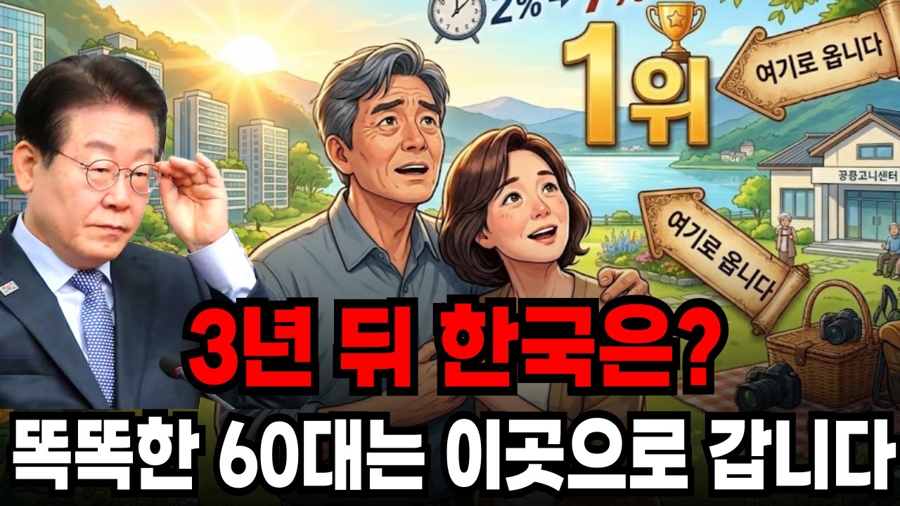 60대가 몰리는 동네 '1위' 공개합니다 | 