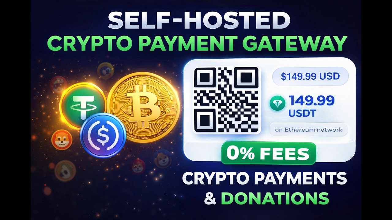 Self Hosted Crypto Payment Gateway | Zero Fees, Multi Chain, Any Token, Total Privacy