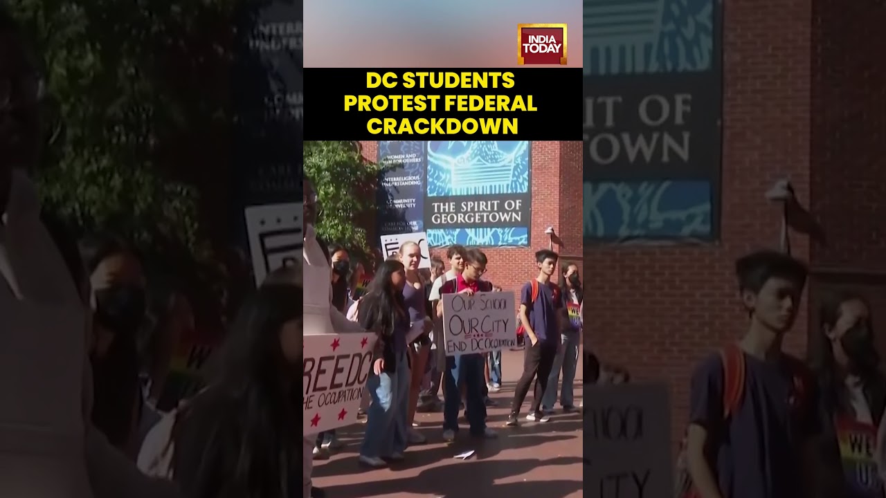 DC College Students Hold Walkouts Protesting Federal Crime Crackdown &ndash; Massive Campus Response