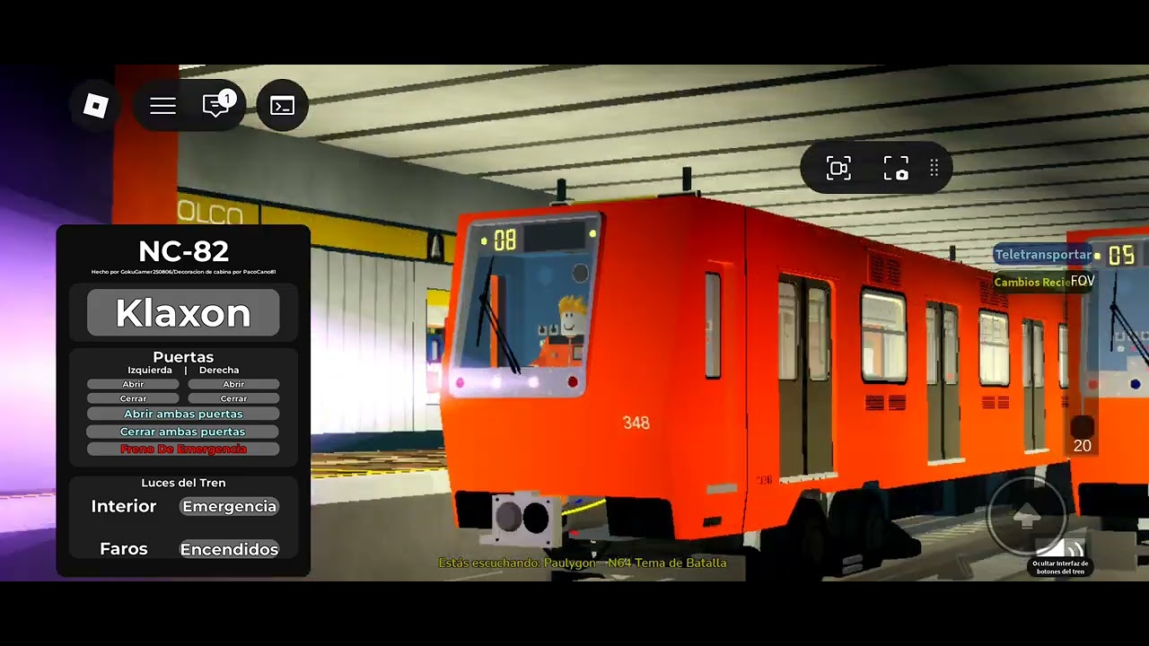 Linea 3 del metro maniobras de Balderas hasta indios verdes roblox 