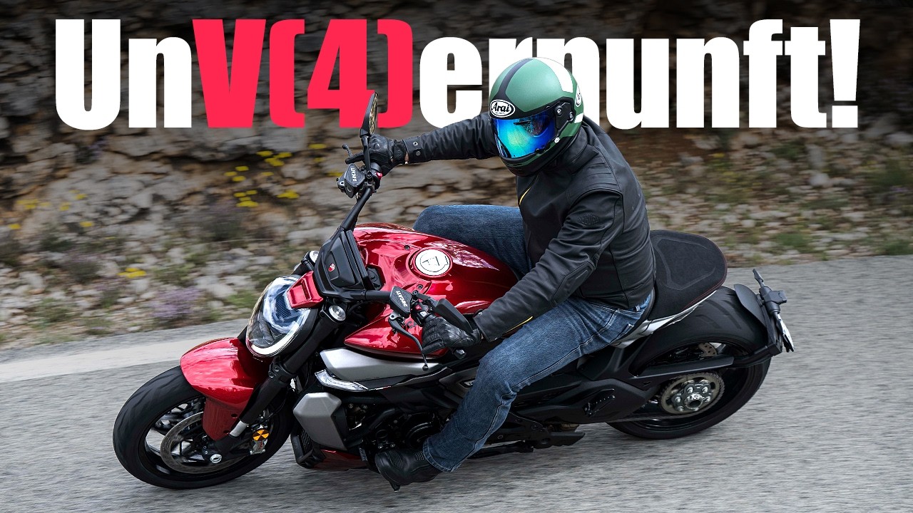 Ducati setzt noch einen drauf! XDiavel V4 TEST X-TREM