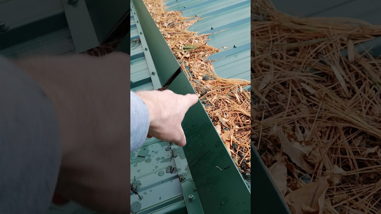 How not to install eavestrough and ice/snow guard, what to consider