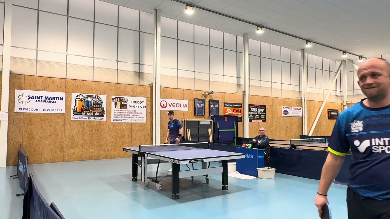 Ma plus grosse perf de l’année contre Amiens TT Willy(1335) vs Mathieu(1066) 