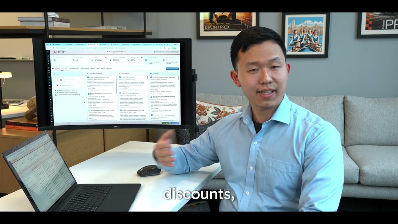 Supplier Contract Risk Management Demo | AI Procurement on Palantir Foundry