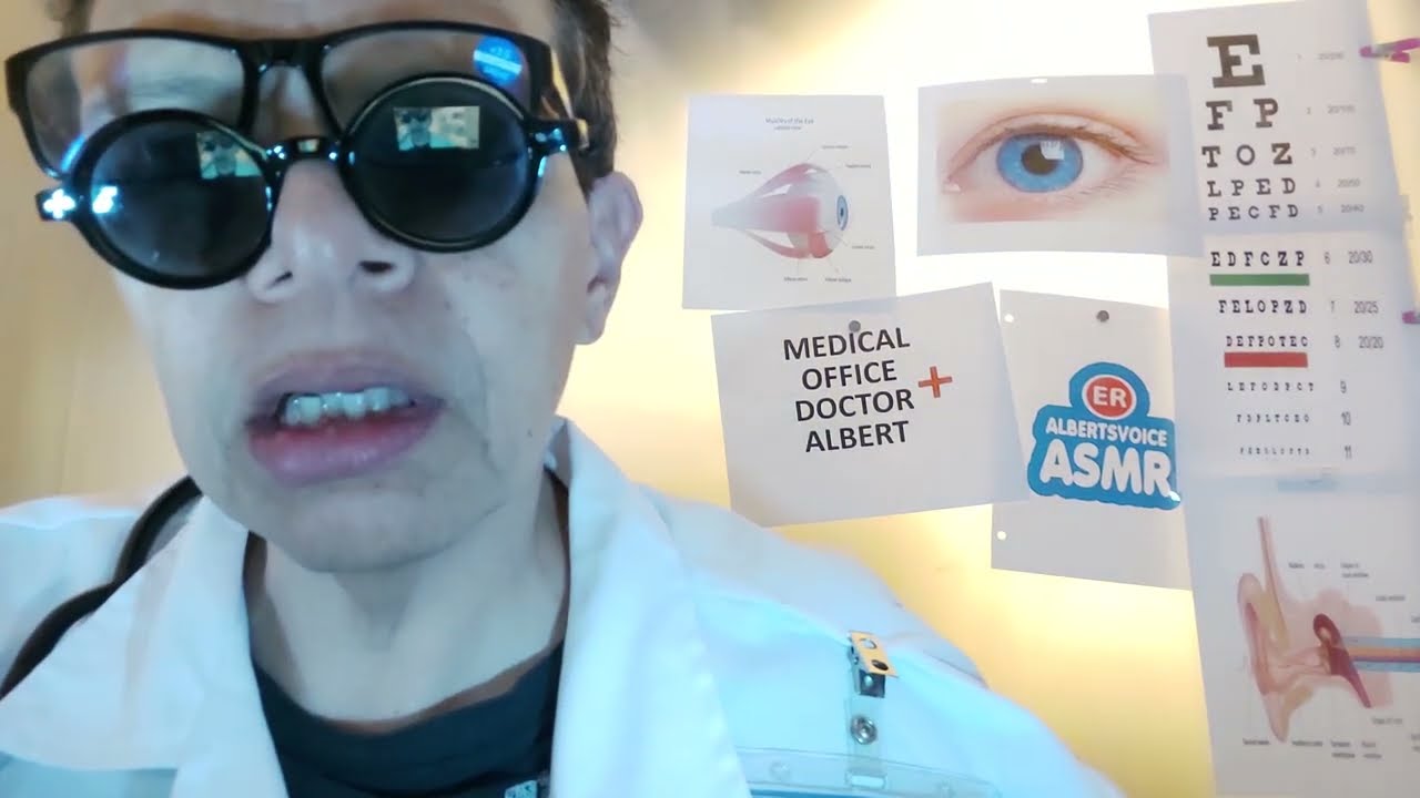 🥼🩺 ASMR Hospital ER Doctor Exam | Cranial Nerve Exam | Full Body Exam