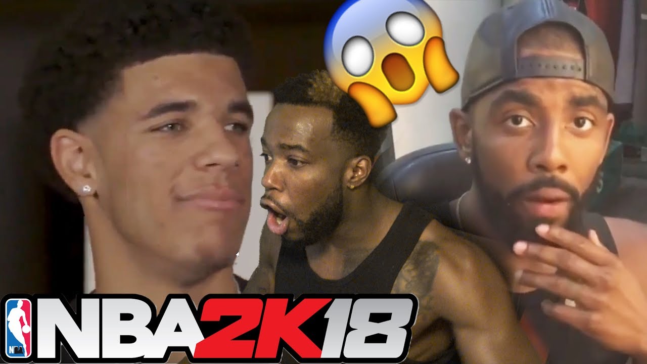THERES IS NO WAY!! NBA PLAYERS REACTING TO THEIR NBA 2k18 PLAYER RATINGS! Lonzo Ball,Kyrie,P.G.