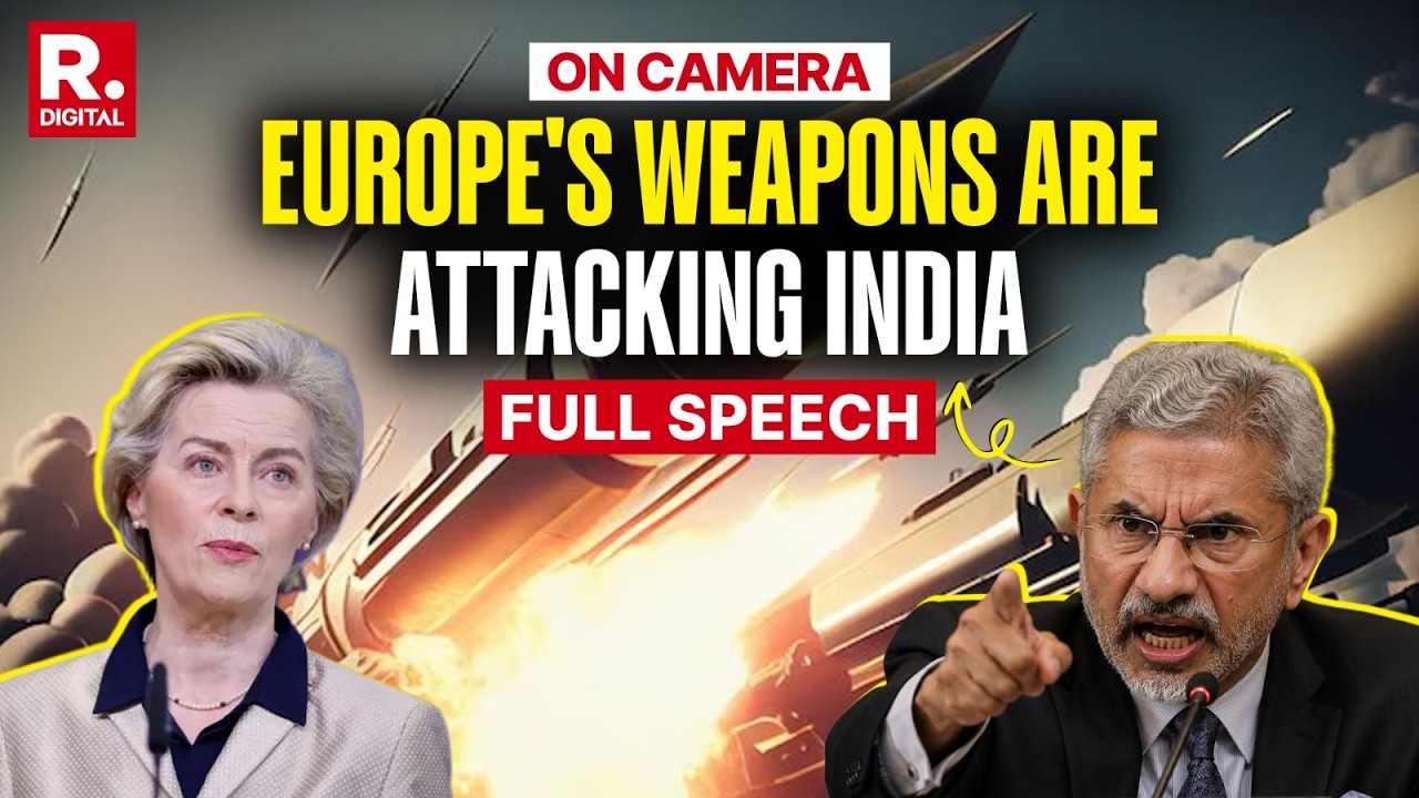 Jaishankar Schools The West On Energy Security, Lashes At Europe's Weapons Strategy | Finland