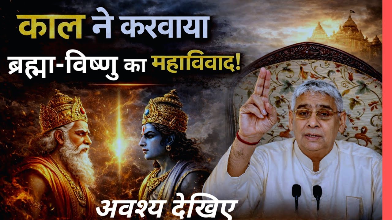 काल ने करवाया ब्रह्मा-विष्णु का महाविवाद | गीता में छुपी सच्चाई का खुलासा | Sant Rampal Ji Maharaj