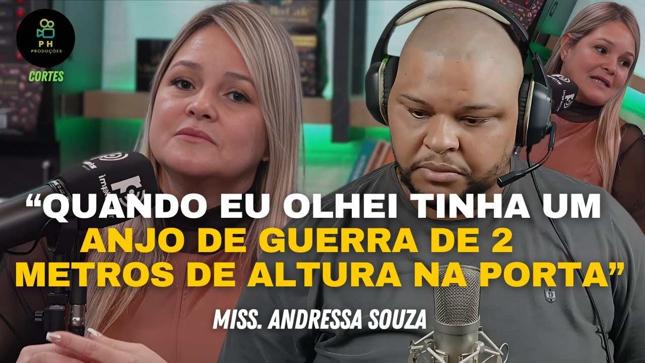 ✅UMA SEQU&Ecirc;NCIA DE EXPERI&Ecirc;NCIAS SOBRENATURAIS 😭 TESTEMUNHOS SOBRENATURAIS DA MISS. ANDRESSA SOUZA✔️