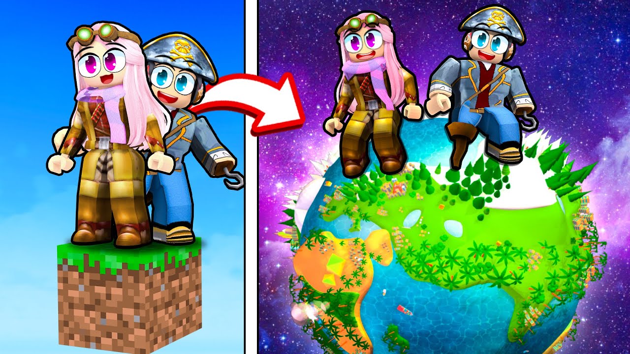 HO COSTRUITO IL PIANETA PIÙ GRANDE DELL'UNIVERSO! - ROBLOX
