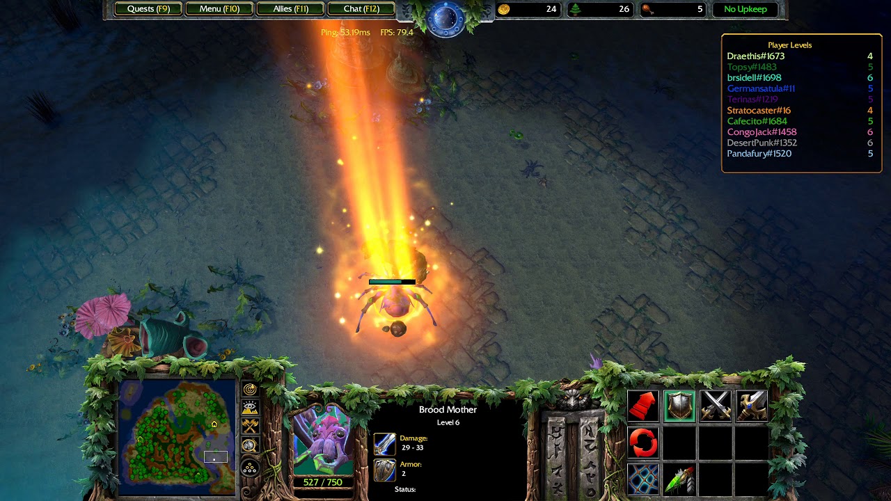 Warcraft 3 Reforged - Darwin's Island