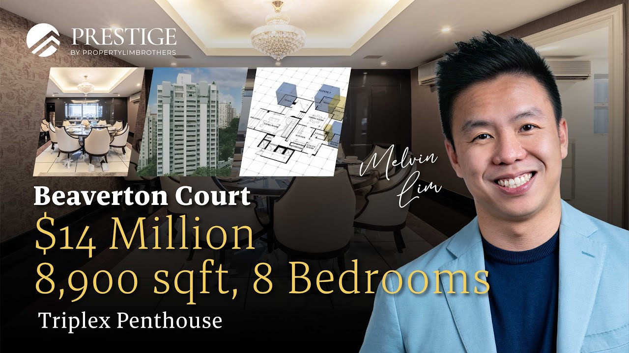 Inside a $14M Triplex Super Penthouse 8 Bedrooms Mansion In The Sky | Beaverton Court (Melvin Lim)