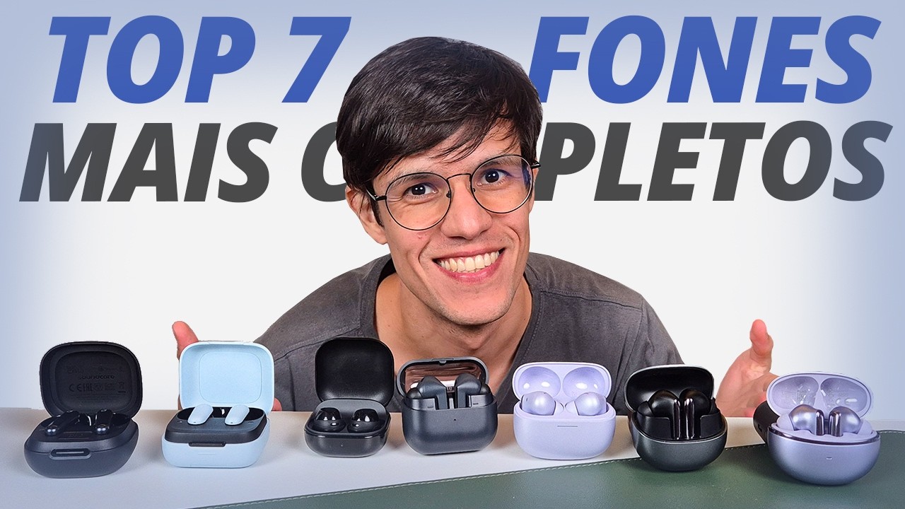 TOP 7 FONES BLUETOOTH Mais Completos para COMPRAR em 2026 - Minha Opini&atilde;o