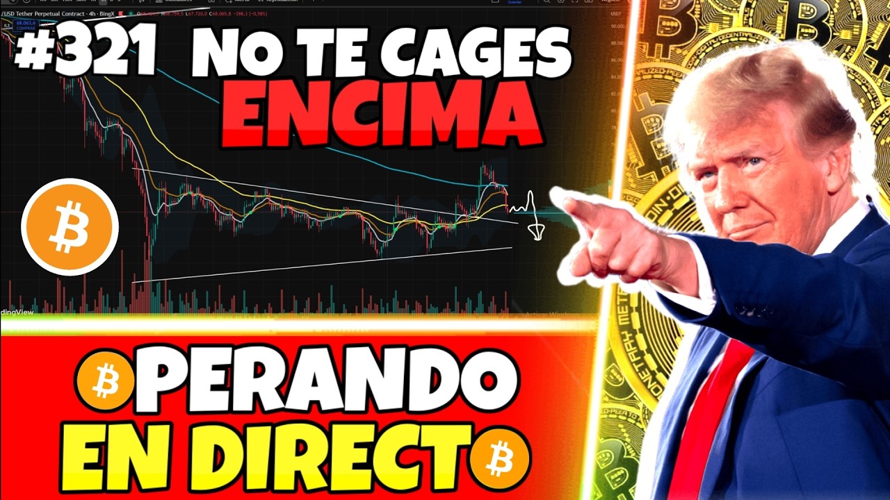 BITCOIN PUEDE COCINAR LA CAIDA A 50K 🩸 BONOS Y TORNEO PIONEX Y BINGX💹  TRADING EN VIVO BTC DIRECTO