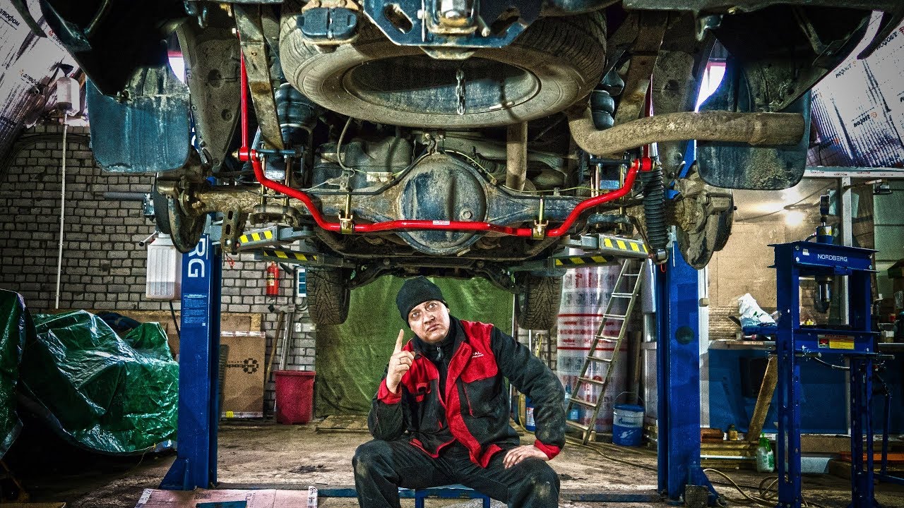 TUNING TUNDRA #2 ПНЕВМОПОДВЕСКА В ЗАД!!!