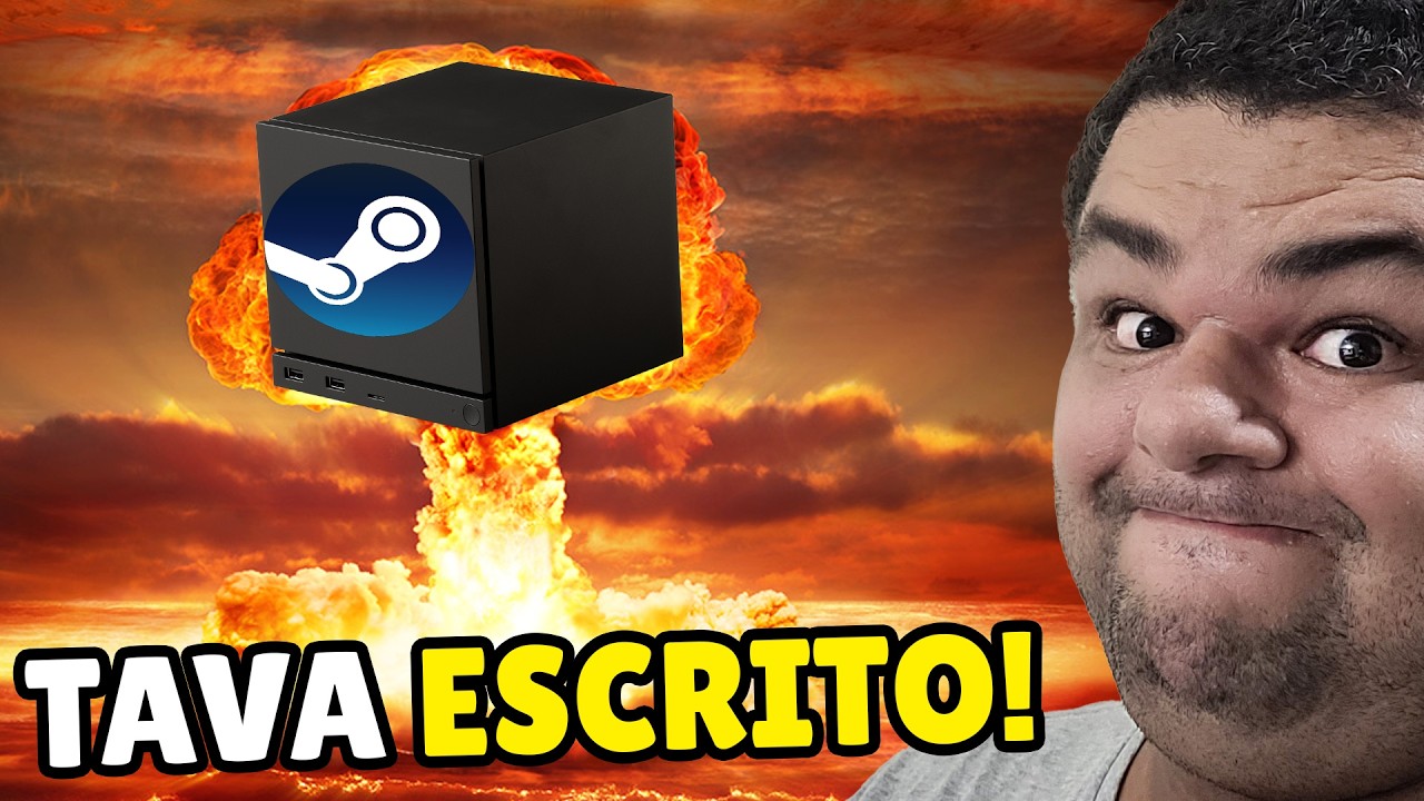 😧 DEU RUIM PRA STEAM MACHINE!