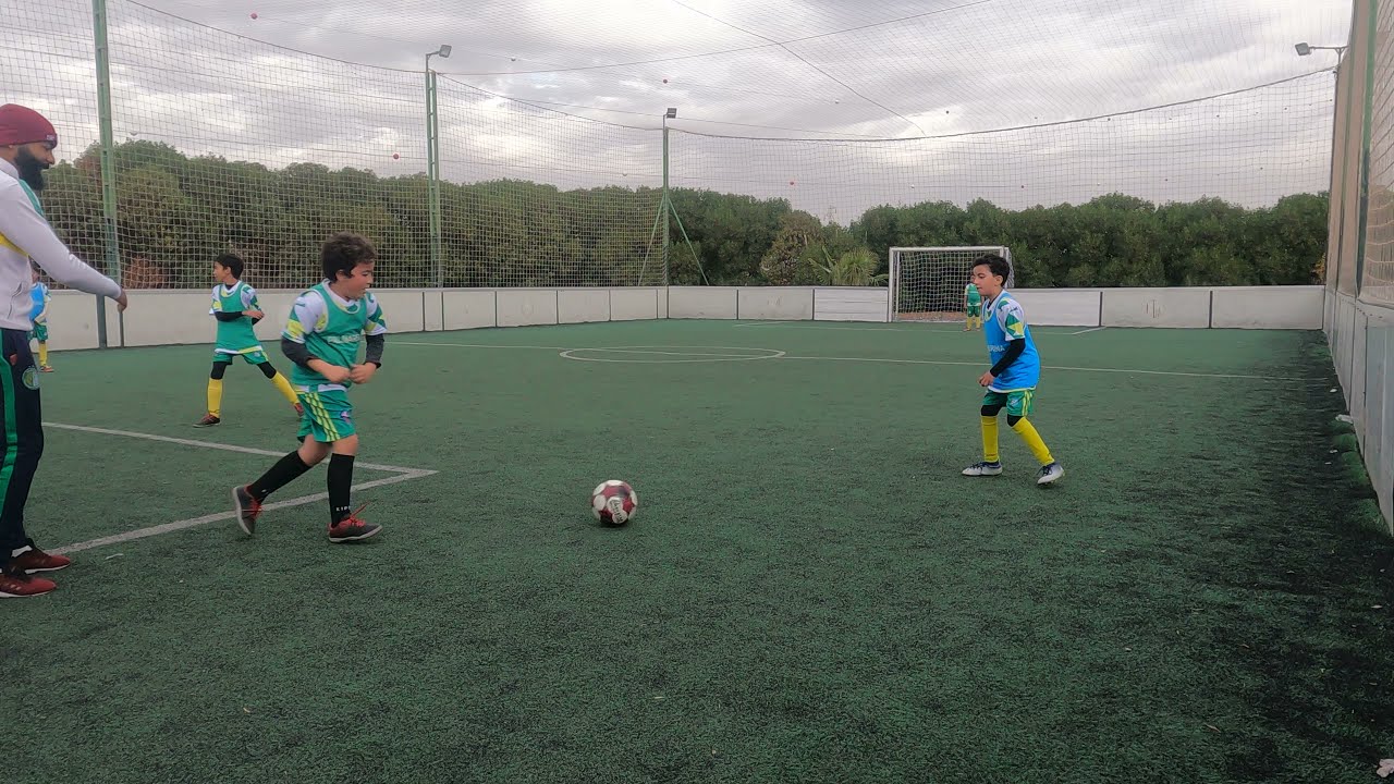 3 on 3 Football Match in Palmarena Marrakech 5k video