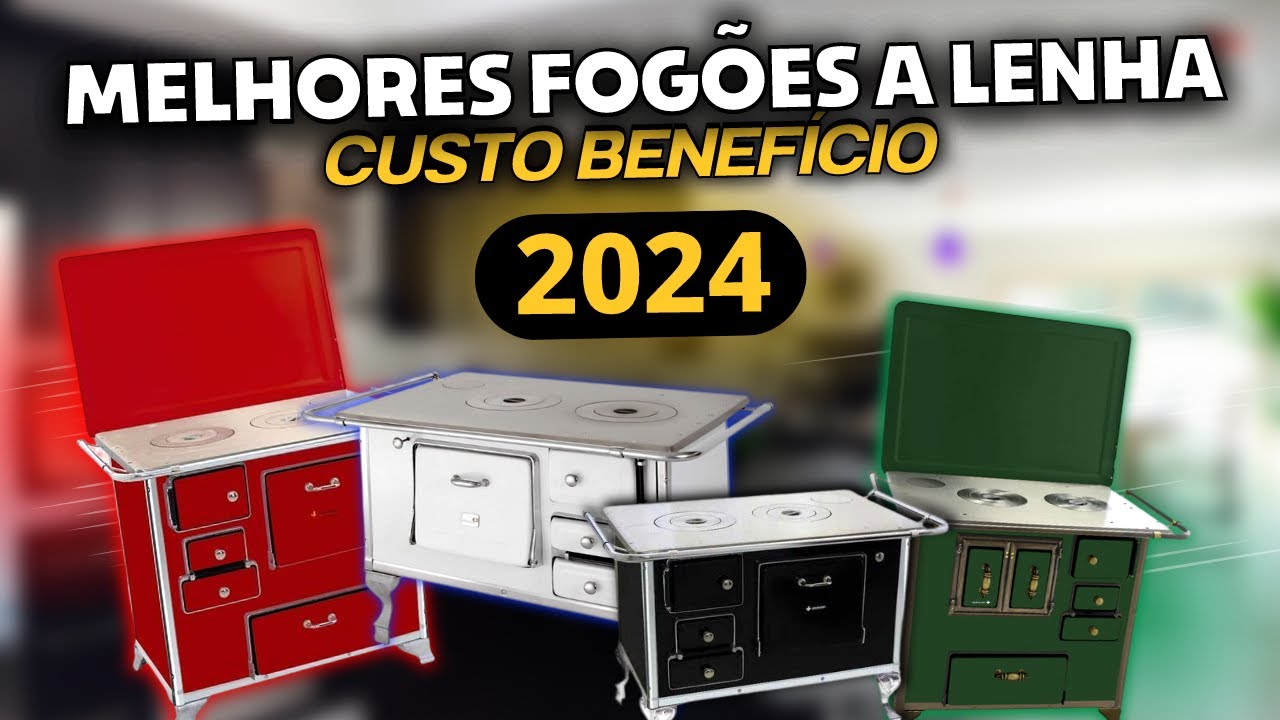 Qual o MELHOR FOGÃO A LENHA TRADICIONAL de 2024? | Os 5 Melhores Fogões a Lenha.